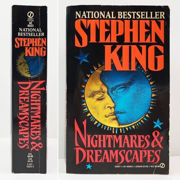 Nightmares Dreamscapes Stephen King Book First Signet 1994 Paperback Tight Spine - Picture 1 of 9